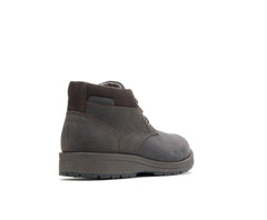Men Boots | Hush Puppies Beauceron Short Ice+ Dark Brown Waterproof Leather