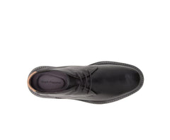 Men Boots | Hush Puppies Davis Chukka Boot Black Leather