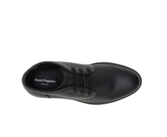 Men Boots | Hush Puppies Detroit Chukka Black Leather