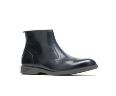 Men Boots | Hush Puppies Shepsky Zip Boot Black Leather