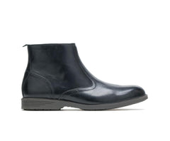 Men Boots | Hush Puppies Shepsky Zip Boot Black Leather