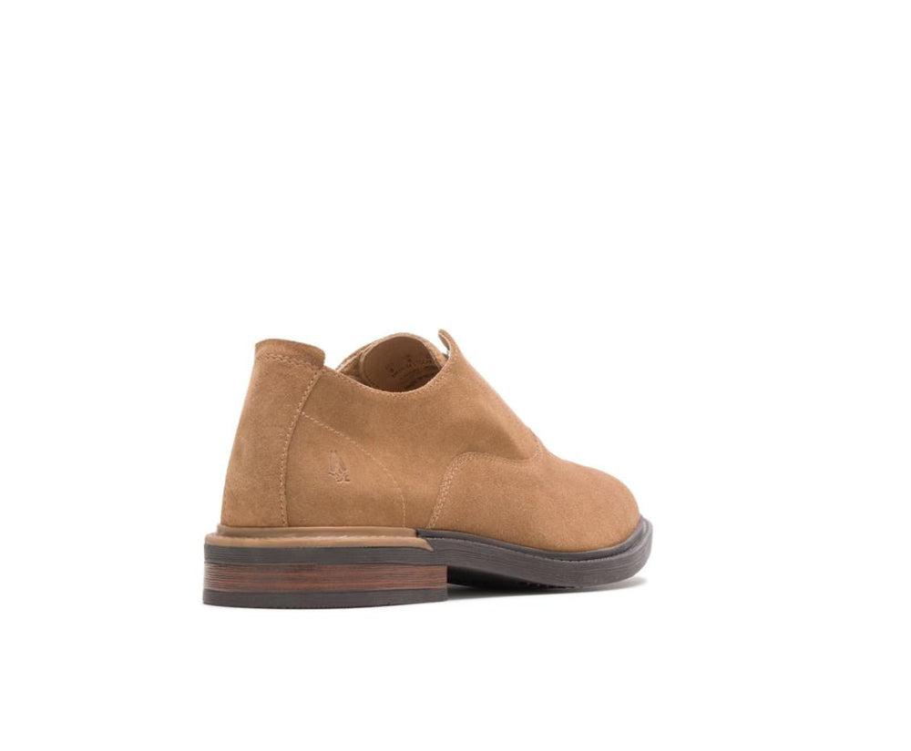 Men Oxfords | Hush Puppies Davis Slip-On Oxford Chestnut Suede