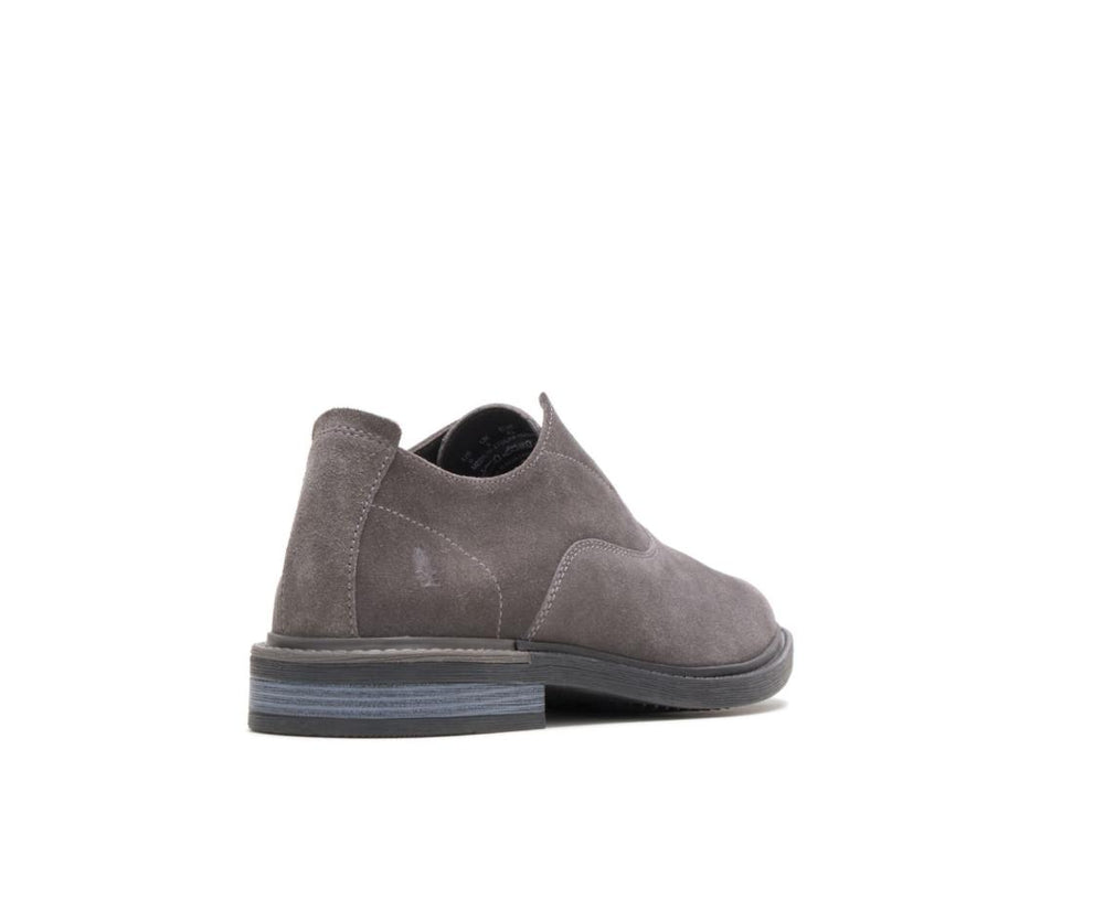 Men Oxfords | Hush Puppies Davis Slip-On Oxford Dark Grey Suede