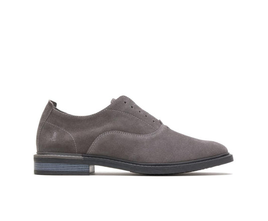 Men Oxfords | Hush Puppies Davis Slip-On Oxford Dark Grey Suede