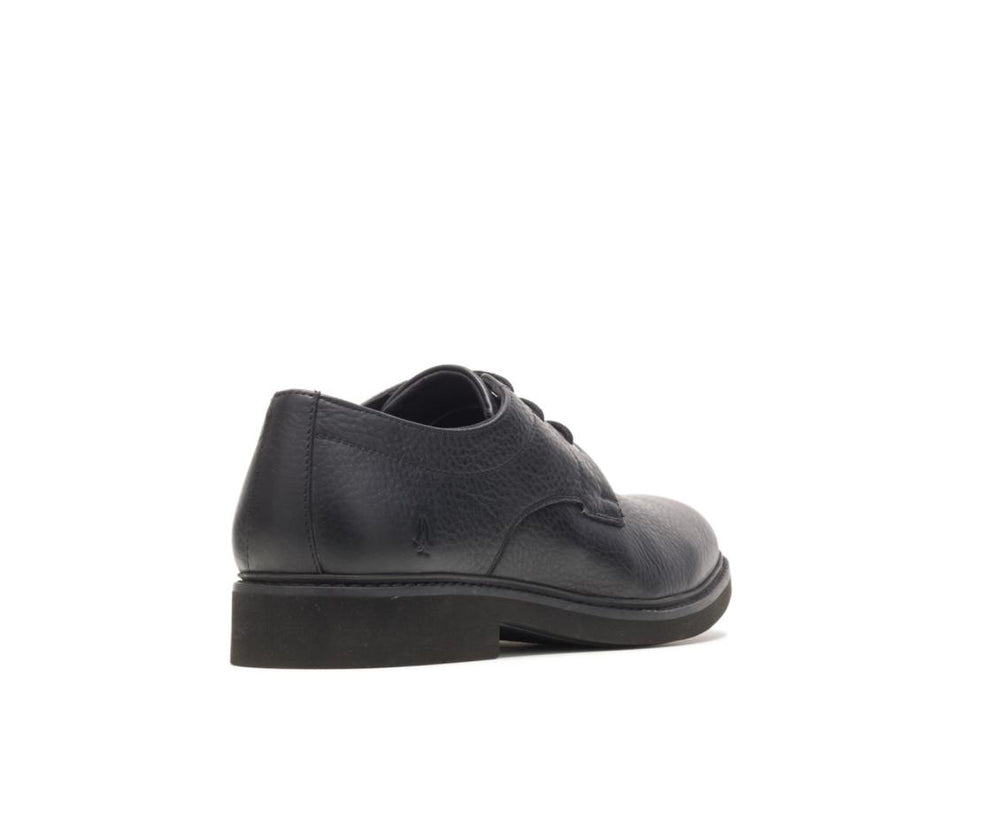 Men Oxfords | Hush Puppies Detroit Plain Toe Oxford Black Leather
