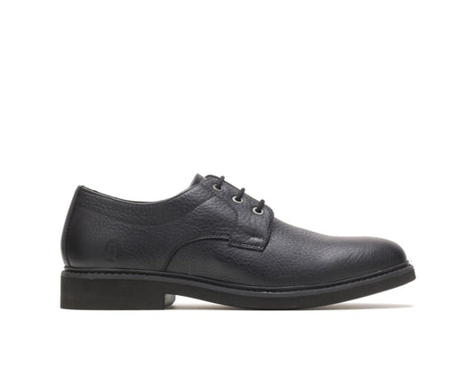 Men Oxfords | Hush Puppies Detroit Plain Toe Oxford Black Leather