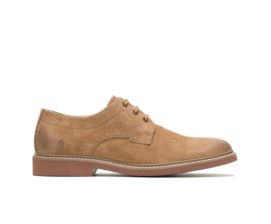 Men Oxfords | Hush Puppies Detroit Plain Toe Oxford Chestnut Suede