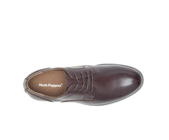 Men Oxfords | Hush Puppies Shepsky Pt Oxford Dark Brown Leather