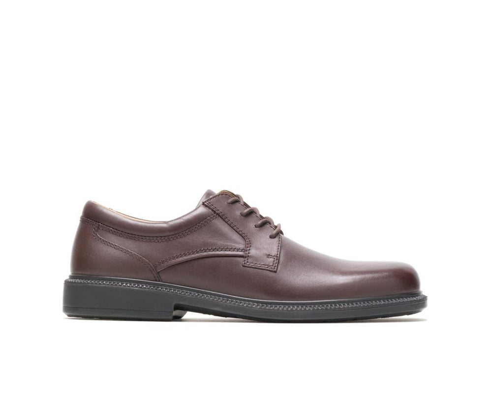 Men Oxfords | Hush Puppies Strategy Brown Leather