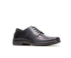 Men Oxfords | Hush Puppies Venture Black Leather