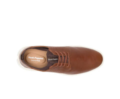 Men Sneakers | Hush Puppies Bennet Plain Toe Oxford Cognac Leather