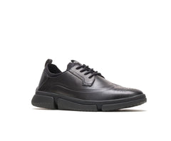 Men Sneakers | Hush Puppies Bennet Wingtip Oxford Black Leather
