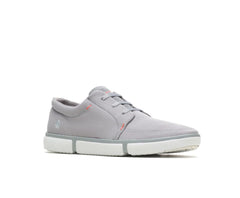 Men Sneakers | Hush Puppies Briggs Plain Toe Oxford Frost Grey Textile