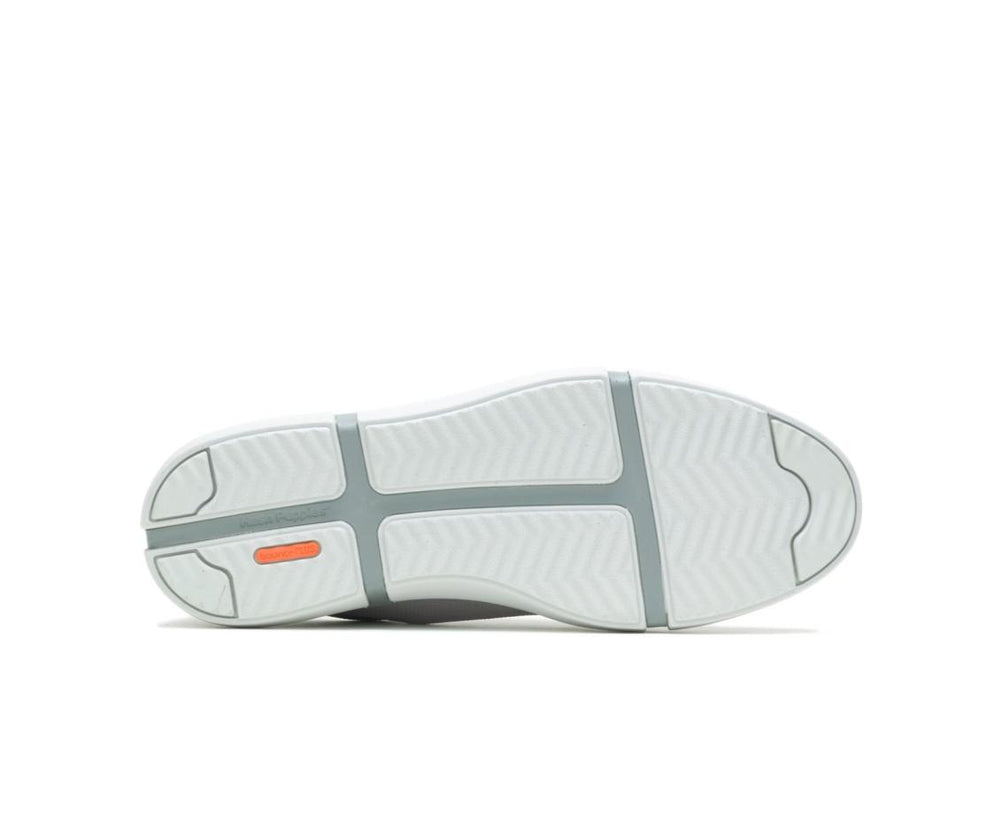 Men Sneakers | Hush Puppies Briggs Plain Toe Oxford Frost Grey Textile