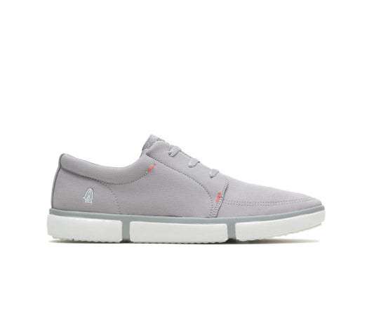 Men Sneakers | Hush Puppies Briggs Plain Toe Oxford Frost Grey Textile