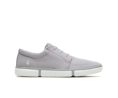 Men Sneakers | Hush Puppies Briggs Plain Toe Oxford Frost Grey Textile