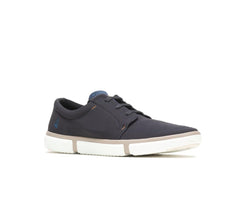 Men Sneakers | Hush Puppies Briggs Plain Toe Oxford Navy Textile