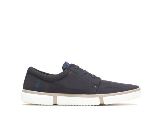 Men Sneakers | Hush Puppies Briggs Plain Toe Oxford Navy Textile