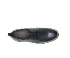 Men Sneakers | Hush Puppies Colby Oxford Black Leather