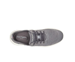Men Sneakers | Hush Puppies Cooper Lace Up Grey Heathered