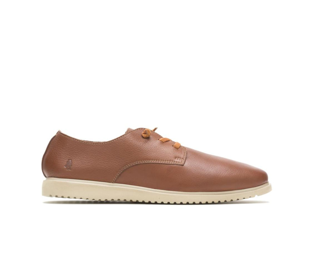 Men Sneakers | Hush Puppies Everyday Lace Up Cognac Leather