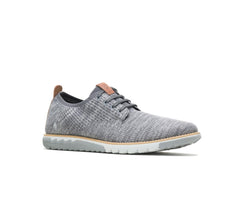 Men Sneakers | Hush Puppies Expert Knit Plain Toe Oxford Grey Textile