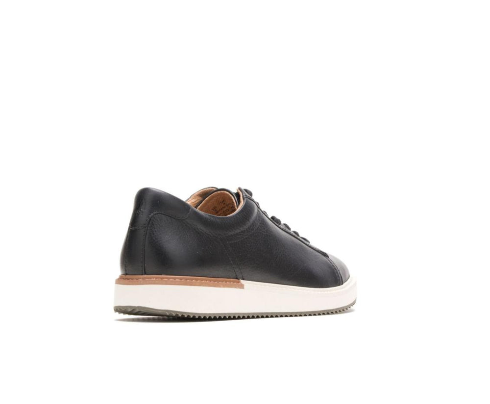 Men Sneakers | Hush Puppies Heath Sneaker Black Leather