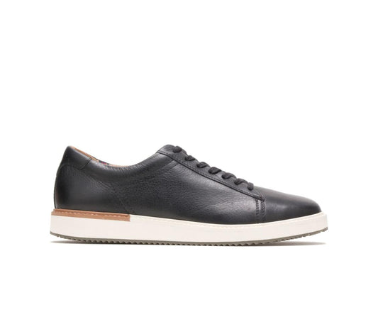 Men Sneakers | Hush Puppies Heath Sneaker Black Leather
