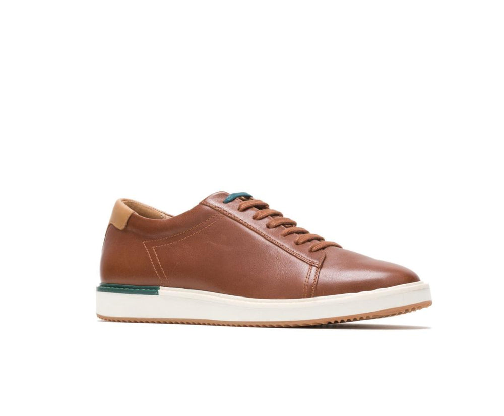Men Sneakers | Hush Puppies Heath Sneaker Cognac Leather