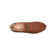 Men Sneakers | Hush Puppies Heath Sneaker Cognac Leather