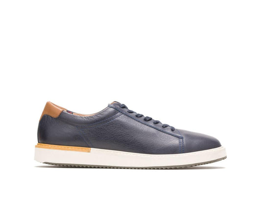 Men Sneakers | Hush Puppies Heath Sneaker Navy Leather