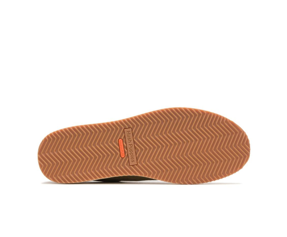 Men Sneakers | Hush Puppies Heath Sneaker Olive Suede