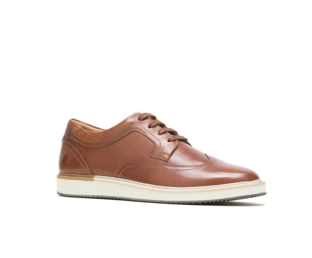 Men Sneakers | Hush Puppies Heath Wingtip Oxford Cognac Leather