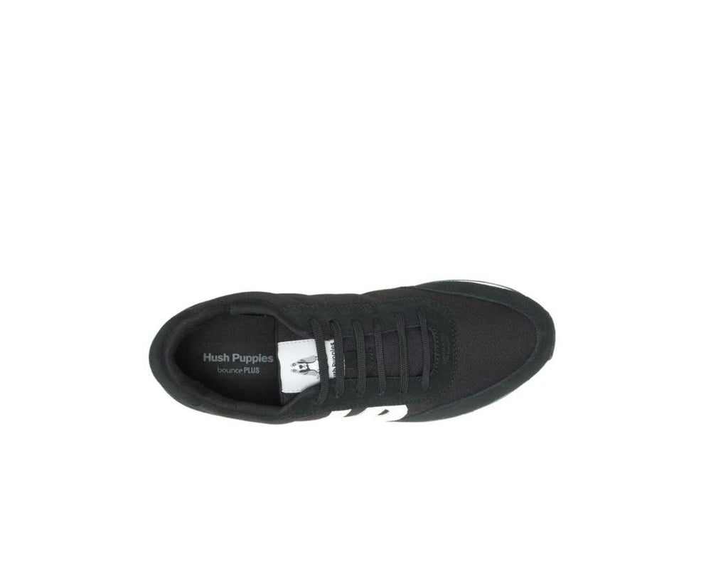 Men Sneakers | Hush Puppies Seventy8 Black Suede