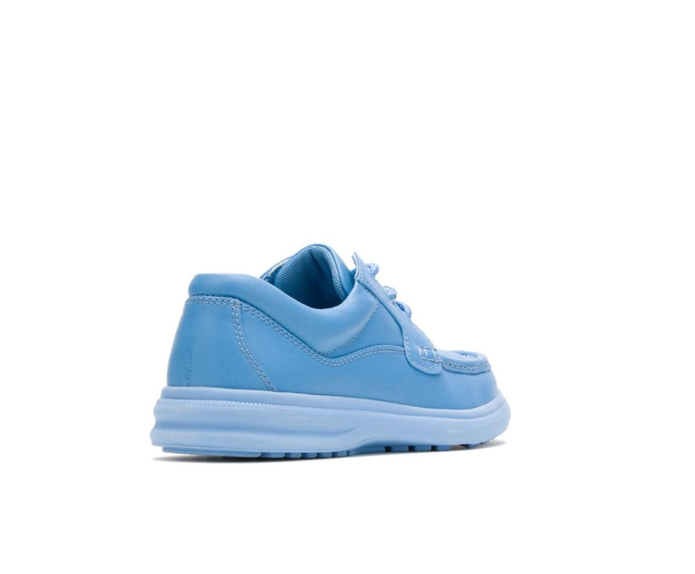 Men Walking Shoes | Hush Puppies Gus Surf Blue Leather