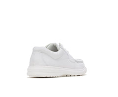 Men Walking Shoes | Hush Puppies Gus White Leather