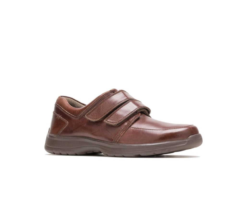 Men Walking Shoes | Hush Puppies Luthar Henson Dark Brown Leather