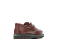 Men Walking Shoes | Hush Puppies Mall Walker Antique Brown Leather