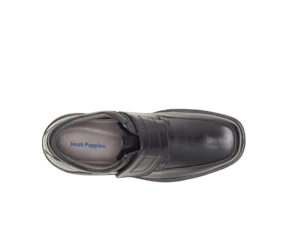 Men Walking Shoes | Hush Puppies Peri Hopper Black Leathe17r