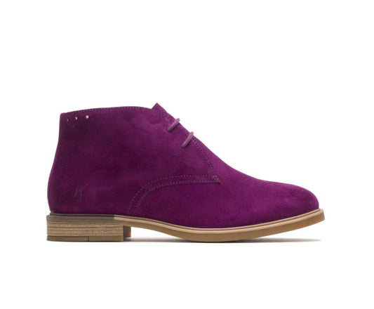 Women Boots | Hush Puppies Bailey Chukka Boot Sweet Plum Suede