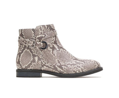 Women Boots | Hush Puppies Bailey Strap Boot Natural Snake Leather