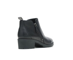 Women Boots | Hush Puppies Hadley Side Zip Boot Black Leather