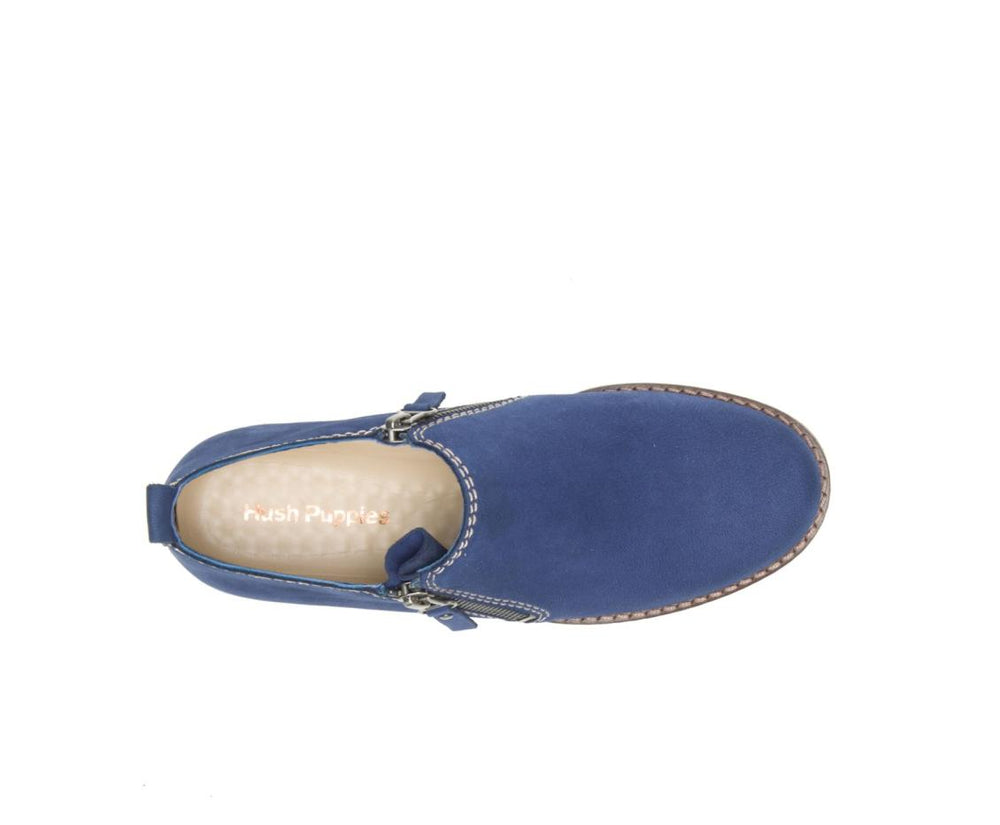 Women Boots | Hush Puppies Mazin Cayto Navy Nubuck