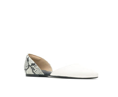 Women Flats & Slip-Ons | Hush Puppies Sadie D'Orsay Ivorysnake Leather