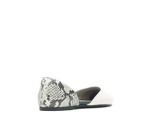 Women Flats & Slip-Ons | Hush Puppies Sadie D'Orsay Ivorysnake Leather