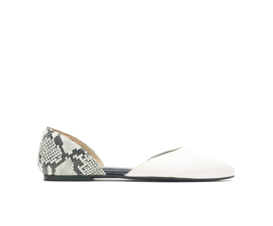 Women Flats & Slip-Ons | Hush Puppies Sadie D'Orsay Ivorysnake Leather