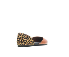 Women Flats & Slip-Ons | Hush Puppies Sadie D'Orsay Tan Leathercheetah