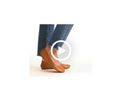Women Flats & Slip-Ons | Hush Puppies Chaste Ballet Cognac Leather