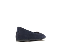 Women Flats & Slip-Ons | Hush Puppies Kendal Ballet Perfect Fit Navy Suede
