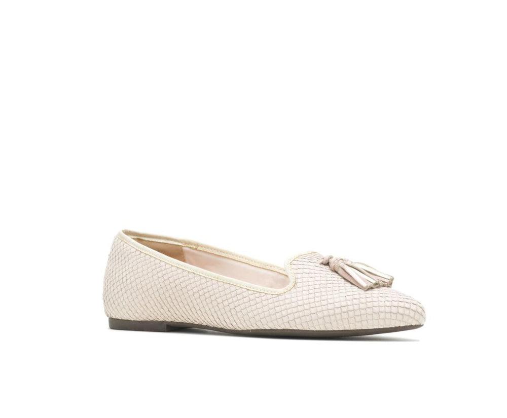 Women Flats & Slip-Ons | Hush Puppies Sadie Tassel Slip-On Eggnog Cobra Leather